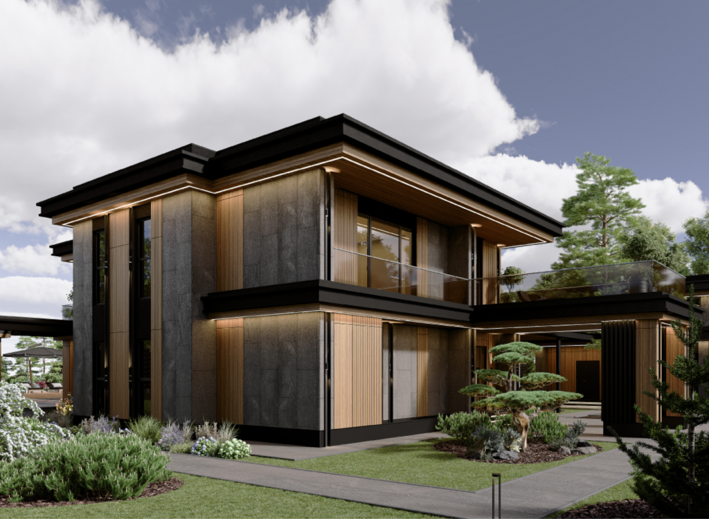 Двоповерховий будинок 380 m² в с. Лебедівка